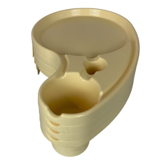 Debbie Meyers Buffet Genius 4 Party Trays Plate Cup Utensil Holders Stackable - Picture 3 of 10